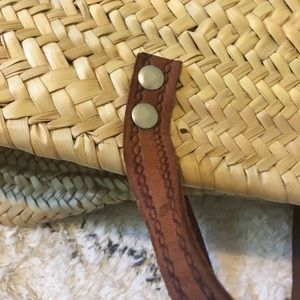 Vintage Bags - Vintage Straw Woven French Market Basket Vintage Bags - Vintage Straw Woven French Market Basket